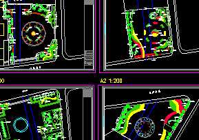 城市綠化與休閑空間建設(shè) 某廣場綠化平面圖及施工要點解析